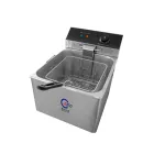 XKD-11L de freidora eléctrica de un solo cilindro de un solo tamiz - Freidora - foodmachtech